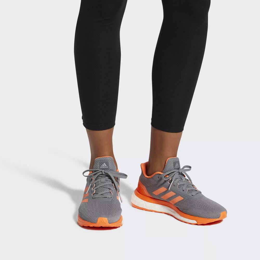 Adidas Response Tenis Para Correr Grises Para Mujer (MX-20914)